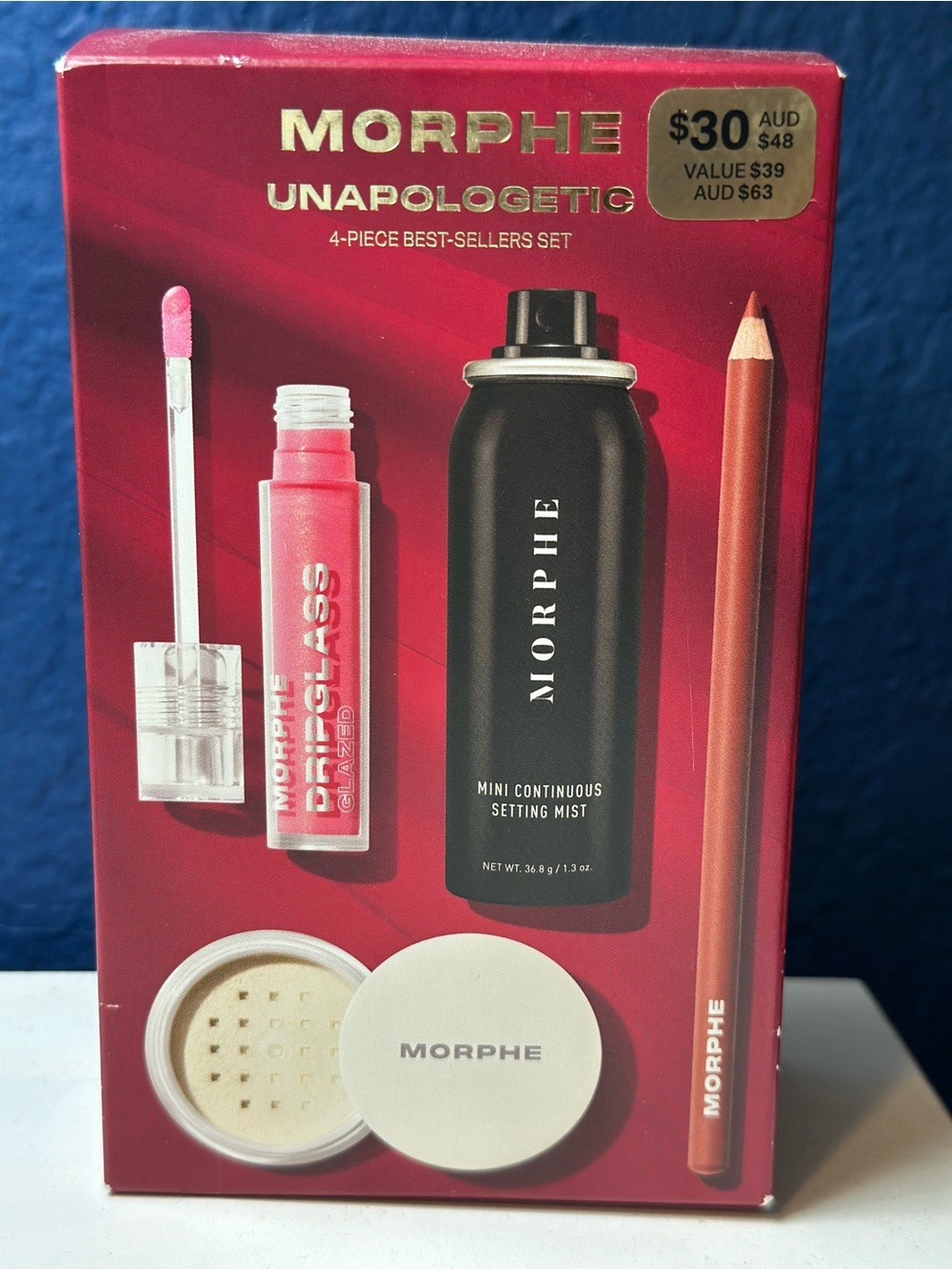 Morphe Unapologetic 4-Piece Set - Pink & Black